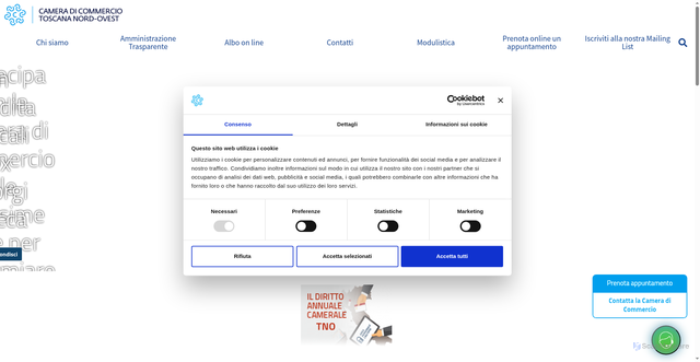 Security scan screenshot of https://tno.camcom.it/