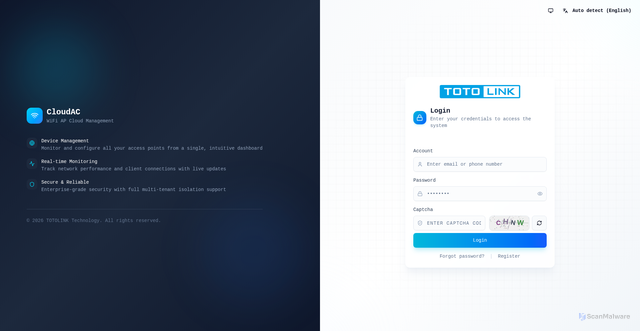 Security scan screenshot of https://update.carystudio.com