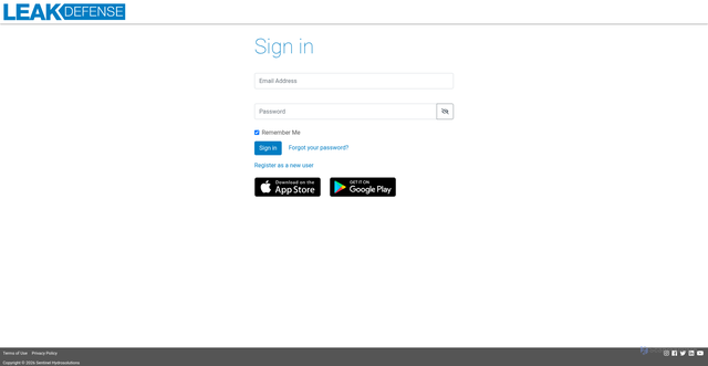 Security scan screenshot of https://www.catchaleak.com