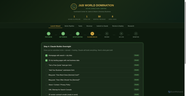 Security scan screenshot of https://directory-hq.pages.dev/septic/privacy.html