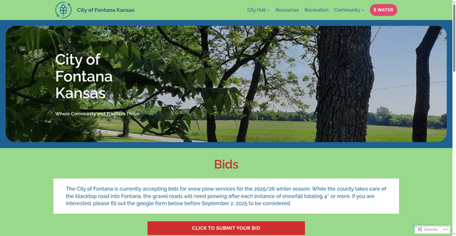 Security scan screenshot of https://fontanaks.gov/