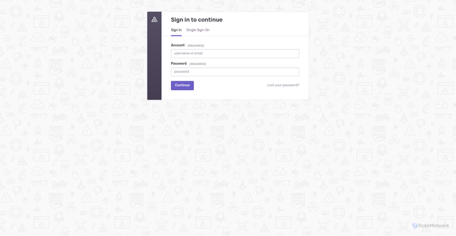 Security scan screenshot of https://sentry.admin.involve.me
