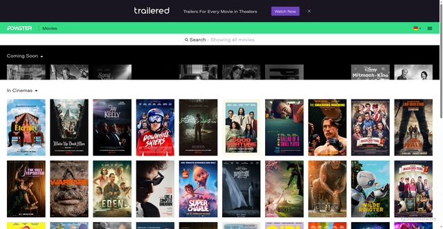 Security scan screenshot of https://movies.powster.com/greenland-2-migration