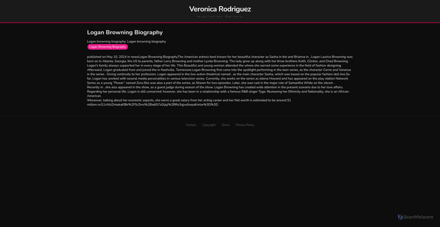 Security scan screenshot of https://titanchessfave-agkt2cvd0m.edgeone.app/20798-logan-browning-biography.html