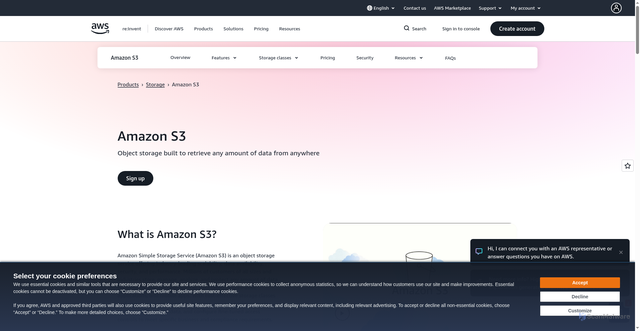 Security scan screenshot of https://s3-eu-west-1.amazonaws.com/