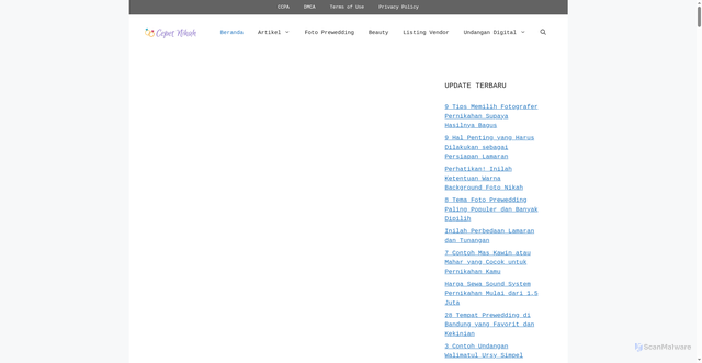 Security scan screenshot of https://cepetnikah.com