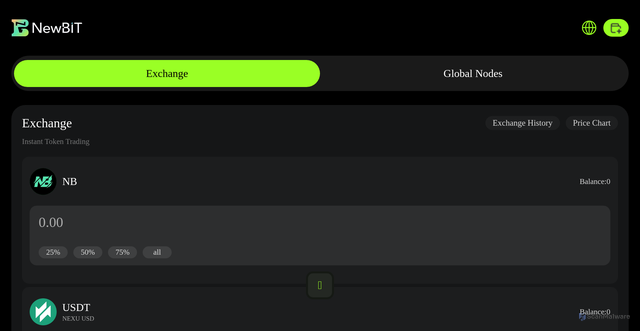 Security scan screenshot of https://newbit.me/