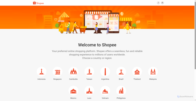 Security scan screenshot of https://sg10-sg12.2of7d5wg.dr-wan.shopeemobile.com