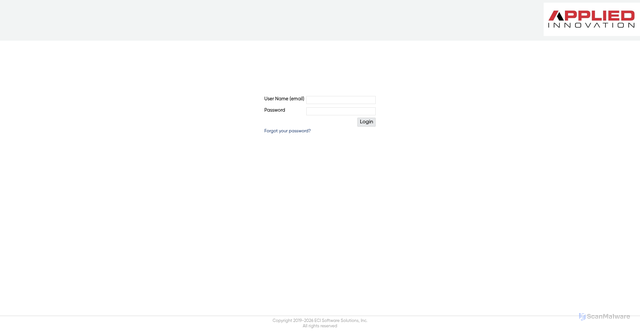Security scan screenshot of https://appliedinnovation.printanistahub.com
