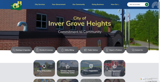 Security scan screenshot of https://ighmn.gov/