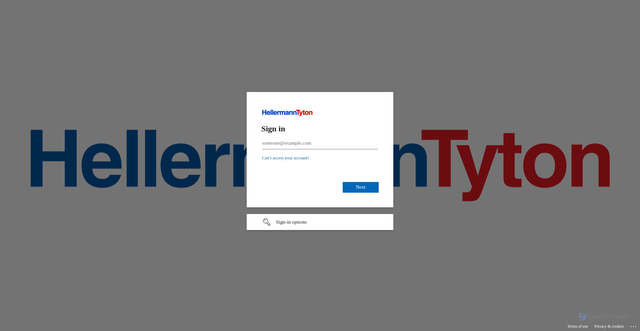 Security scan screenshot of https://htemea.sharepoint.com