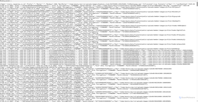 Security scan screenshot of https://static.republika.co.id
