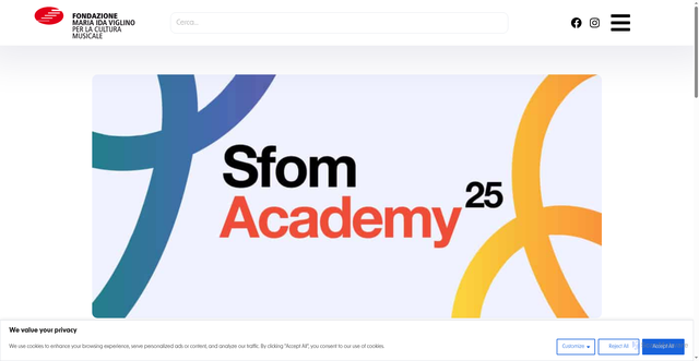 Security scan screenshot of https://fondazionemusicalevda.it/