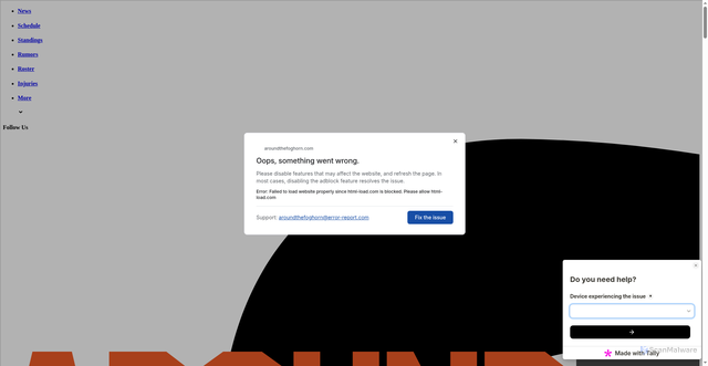 Security scan screenshot of https://aroundthefoghorn.com/sf-giants-linked-to-former-member-of-gabe-kapler-s-staff-for-manager-opening