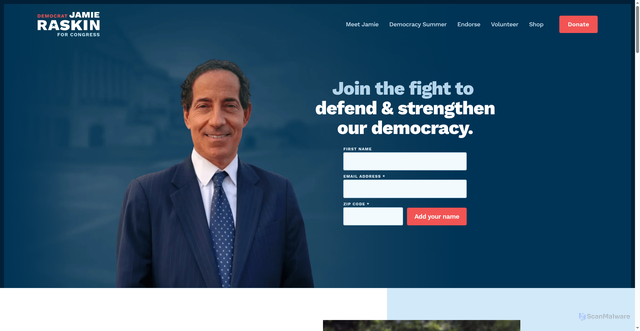 Security scan screenshot of https://jamieraskin.com/