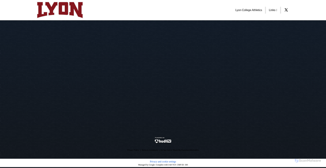 Security scan screenshot of https://team1sports.com/lyonscots/