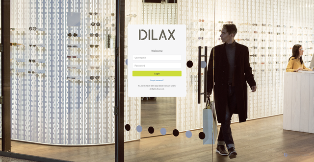 Security scan screenshot of https://ece.dilax.com