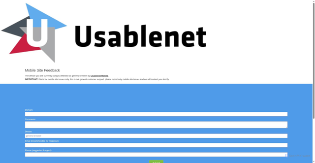 Security scan screenshot of https://a42cdn.usablenet.com