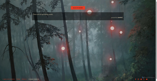 Security scan screenshot of https://www.lordhuron.com/tour/