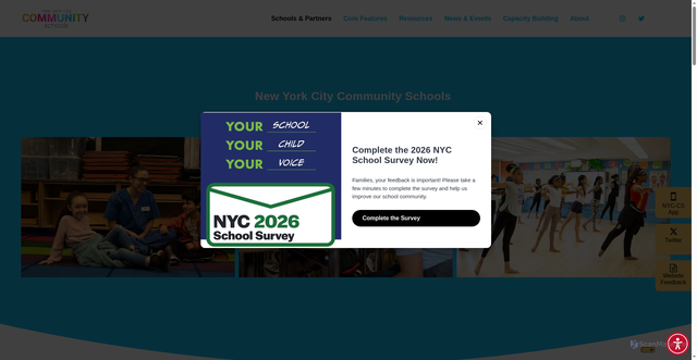 Security scan screenshot of https://www.nyccommunityschools.org/