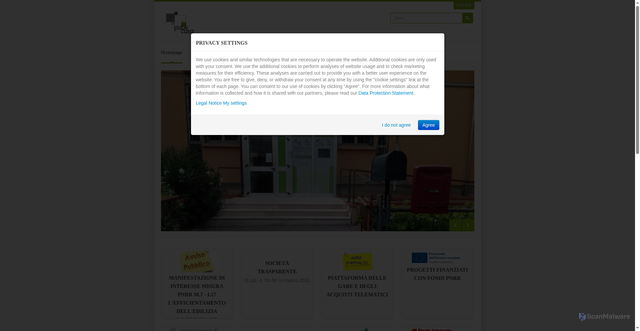 Security scan screenshot of https://www.publicasaspa.it/