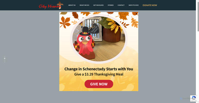 Security scan screenshot of https://citymission.com/