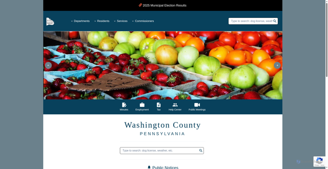 Security scan screenshot of https://www.washingtoncopa.gov/