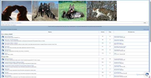 Security scan screenshot of https://klassik.forum24.ru