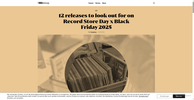 Security scan screenshot of https://www.hhv-mag.com/feature/12-releases-to-look-out-for-on-record-store-day-x-black-friday-2025/?lang=en