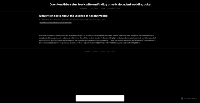 Security scan screenshot of https://konacoffeelandhugo-dipone9vz8.edgeone.app/18410-12-nutrition-facts-about-the-essence-of-absolut-vodka.html