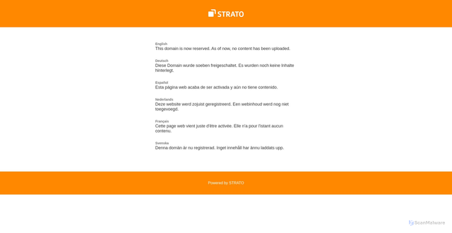 Security scan screenshot of http://www.snsd.de/