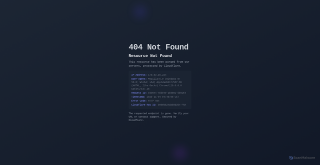 Security scan screenshot of https://olx.3575302.digital/receive/8201002#