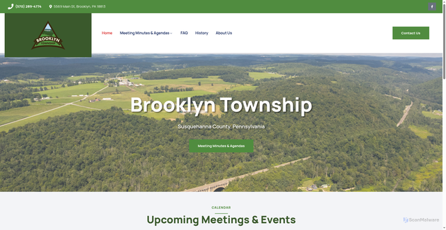 Security scan screenshot of https://brooklynpa.gov/