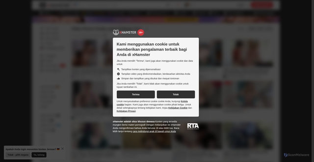 Security scan screenshot of https://id.xhopen.com