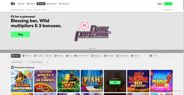 Security scan screenshot of https://irishonlinecasino.co.com/visit/10bet/