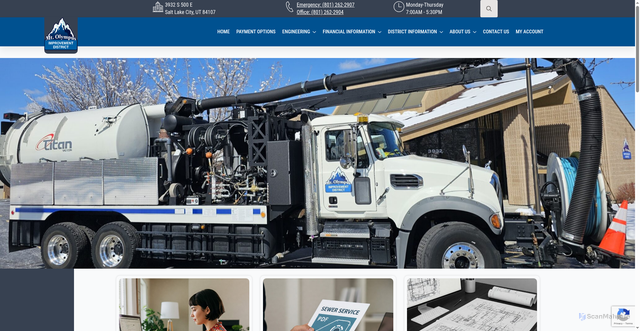 Security scan screenshot of https://mtoidut.gov/