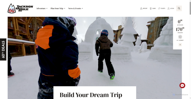 Security scan screenshot of https://jacksonhole-prod.zaneray.com
