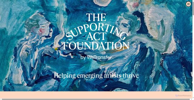 Security scan screenshot of https://thesupportingact.org/