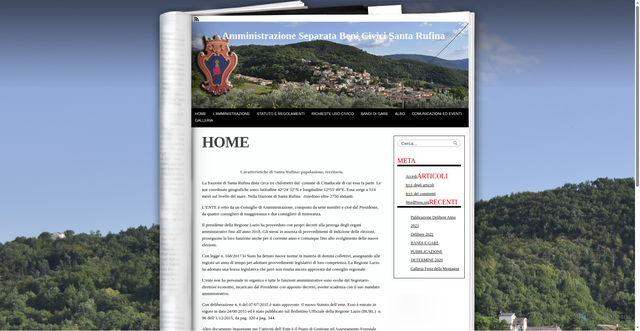 Security scan screenshot of https://www.benicivici-santarufina.it/