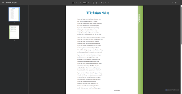 Security scan screenshot of https://resources.corwin.com/sites/default/files/handout_14.1.pdf