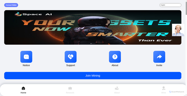Security scan screenshot of http://m1856.com/