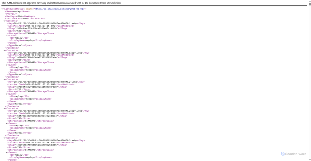 Security scan screenshot of https://play.vsthemes.org