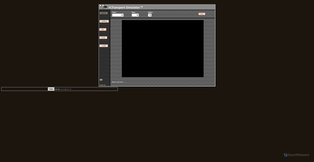 Security scan screenshot of https://h-transport-simulator-h2lxj4lj6l.edgeone.app/