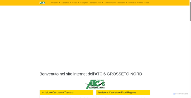 Security scan screenshot of https://www.atc6grnord.it/