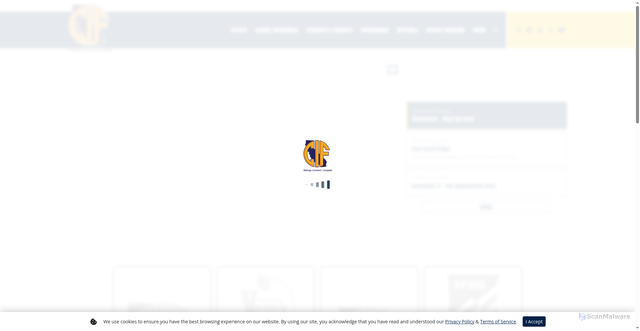Security scan screenshot of https://cifstate.org