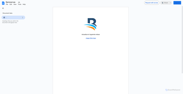 Security scan screenshot of https://docs.google.com/document/d/1lGGpJTs4m2ymbgdEvq_mqD8nbyM6xF2ZN1IXluGw4MA
