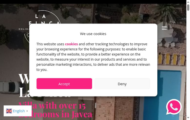 Security scan screenshot of https://lafincajavea.com/
