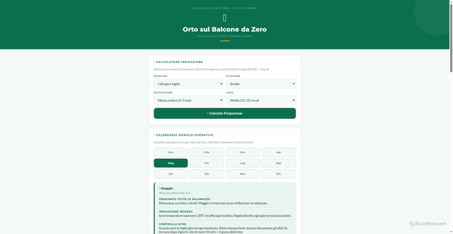 Security scan screenshot of https://orto-balcone.pages.dev/