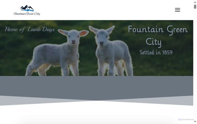 Security scan screenshot of https://fountaingreencity.gov/