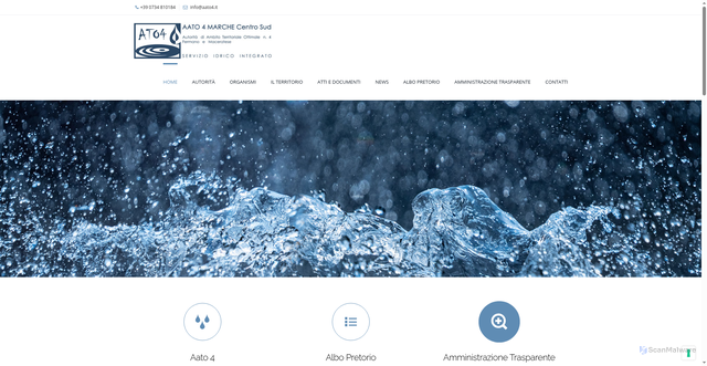 Security scan screenshot of https://www.aato4.it